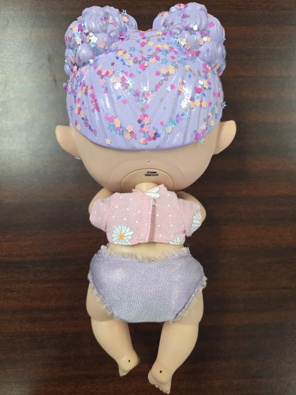MGA Entertainment Glitter BABYZ Lila Wildboom Baby Doll